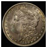 1886-O MORGAN DOLLAR AU/BU