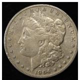 1904-S MORGAN DOLLAR XF