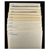 (10) 1979 U.S. MINT SETS