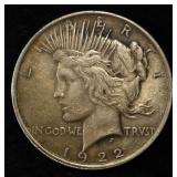 1922 PEACE DOLLAR