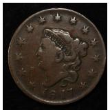 1817 LARGE CENT VF