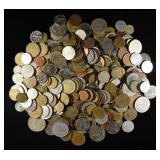 5 LBS FOREIGN COINS