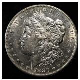 1883-S MORGAN DOLLAR AU/BU