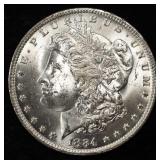 1884-O MORGAN DOLLAR BU