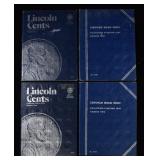 (4) LINCOLN HEAD CENT COLLECTIONS WHITMAN