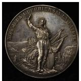 1892 SWISS SHOOTING MEDAL LE LOCLE SILVER
