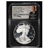 2020-W V-75 PRIVY PROOF EAGLE NGC PF70 ULTRA CAMEO