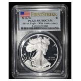 2016-W AMERICAN SILVER EAGLE PCGS PR70DCAM