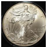 1998 AMERICAN SILVER EAGLE