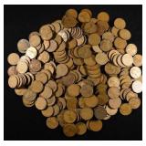 (250) WHEAT CENTS FROM THE 1930'S
