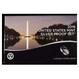 2019 US SILVER PROOF SET