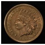 1862 INDIAN CENT CH/GEM BU