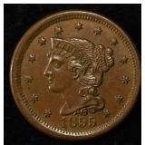 1855 LARGE CENT CH BU