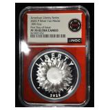 2025-P 1 OZ .999 SILVER NGC PF70 ULTRA CAMEO