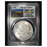1898 MORGAN DOLLAR PCGS BU