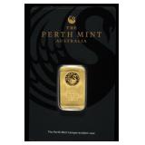 PERTH MINT 10 G .9999 GOLD BAR