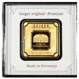 GEIGER 10G .9999 GOLD SQUARE