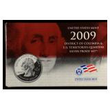 2009 SILVER QUARTER PROOF SET