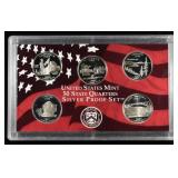 2005-S STATE QUARTER SILVER PROOF SET