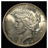 1927 PEACE DOLLAR CH BU
