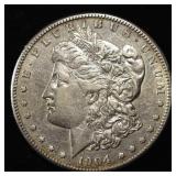1904-S MORGAN DOLLAR AU/BU