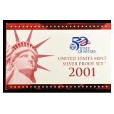 2001 US SILVER PROOF SET