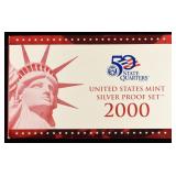 2000 SILVER PROOF SET