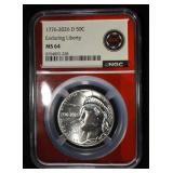 1776-2026-D 50C ENDURING LIBERTY NGC MS64