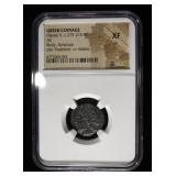 c.275-215 BC HIERON II SICILY, SYRACUSE AE NGC XF