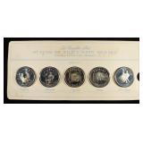 FRANKLIN MINT STATES OF UNION SERIES SILVER PROOFS