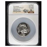 2026 5 OZ SILVER BUFFALO BEYOND RELIEF NGC MS-70