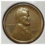 1920-S WHEAT CENT AU