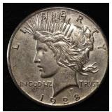 1928 PEACE DOLLAR CH ORIG UNC