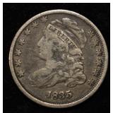 1835 CAPPED BUST DIME