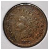 1872 INDIAN CENT VF/XF