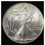2003 AMERICAN SILVER EAGLE