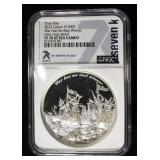2023 GABON TIME FLIES NGC PF-70 ULTRA CAMEO