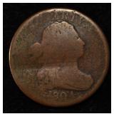 1804 DRAPED BUST HALF CENT