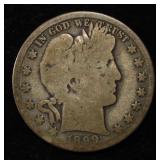 1899-O BARBER HALF DOLLAR