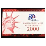2000 SILVER PROOF SET