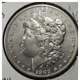 1903-S MORGAN DOLLAR CH AU/UNC