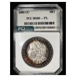 1892-CC MORGAN DOLLAR PCI GEM BU PROOF LIKE