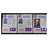 (3) 25 YEARS OF WASHINGTON QUARTERS COLLECTIONS