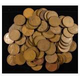 (76) WHEAT CENTS FROM THE 20'S