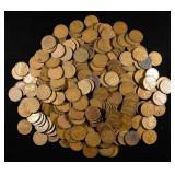 (250) WHEAT CENTS FROM THE 1930'S