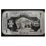 1 OZ .999 SILVER BAR