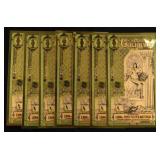 (7) $1 GOLDBACKS 1/1000TH TROY OZ 24K GOLD