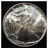 1990 AMERICAN SILVER EAGLE