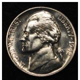 1942 JEFFERSON NICKEL GEM/PROOF