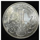 PHILHARMONIKER 1 OZ .999 SILVER ROUND